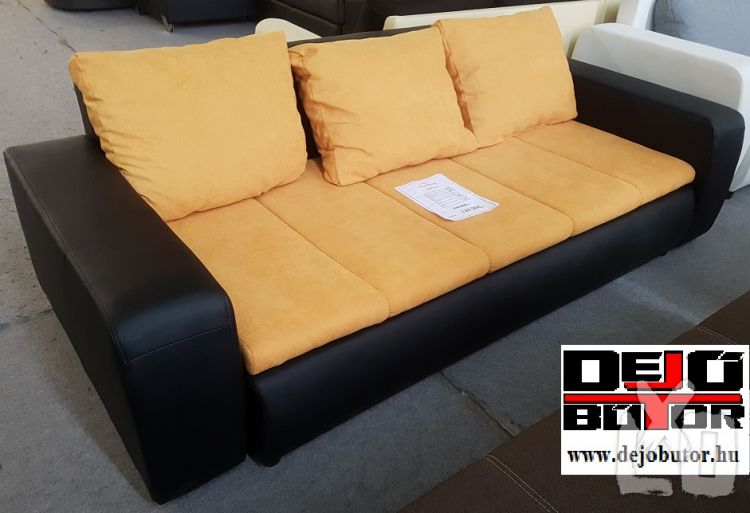 Aléssia kanapé ülőgarnitúra barna sárga ágyazható 235x100 cm apróhirdetés