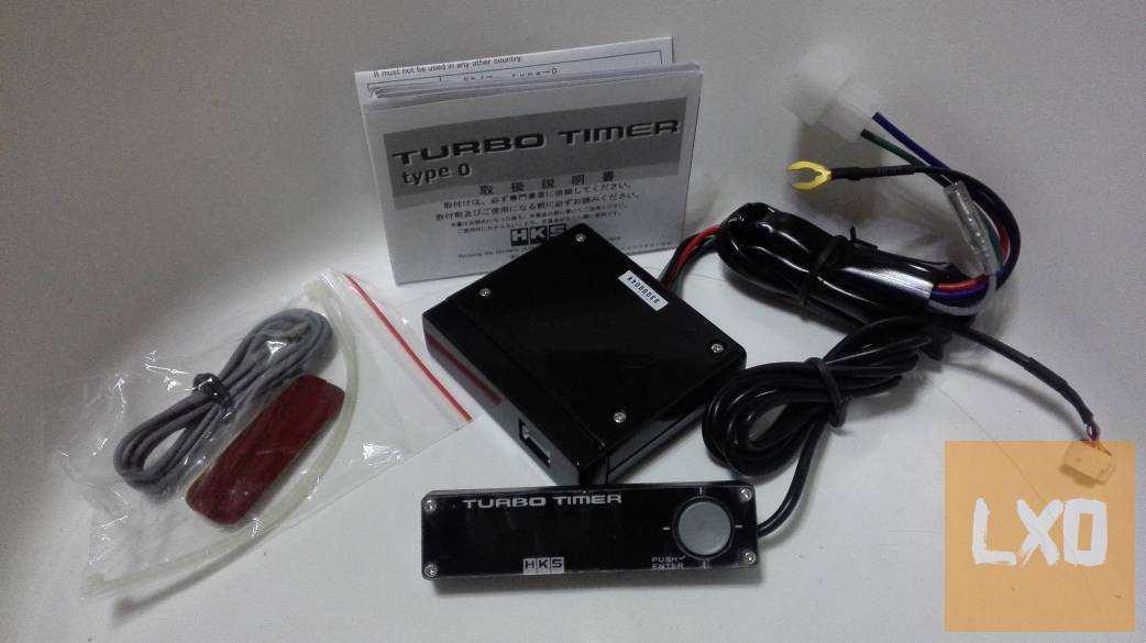 Turbo Timer HKS TYP-0 piros világítással új dobozos apróhirdetés