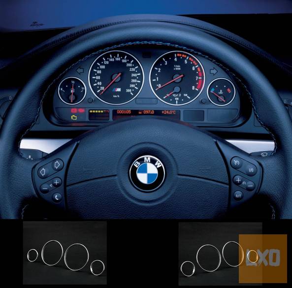 5-ös BMW E39 km óra krómkarika dekor apróhirdetés