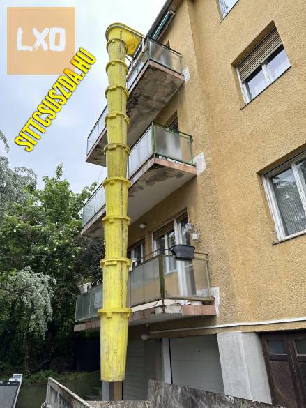 Törmelékcsúszda bérlés, Sitt csúszda - Sittledobó kölcsönzés, vásárlás apróhirdetés