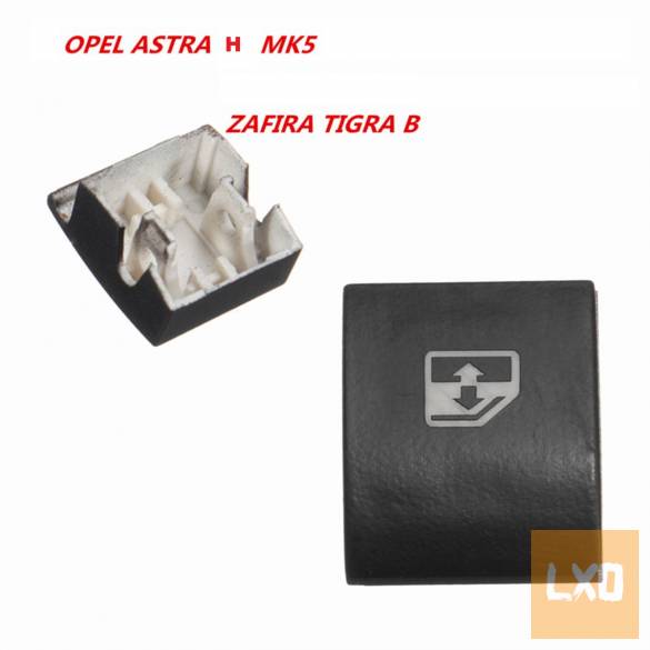 Opel Astra H Tigra B Zafira B Ablakemelő kapcsoló gomb-fedél Új ár/db apróhirdetés
