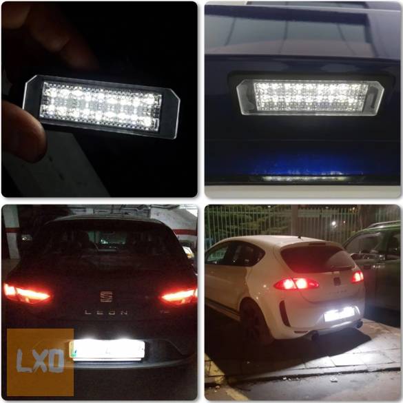 2 x 18 LED rendszámtábla világítás Seat Altea Exeo Ibiza 6J Leon 1P apróhirdetés