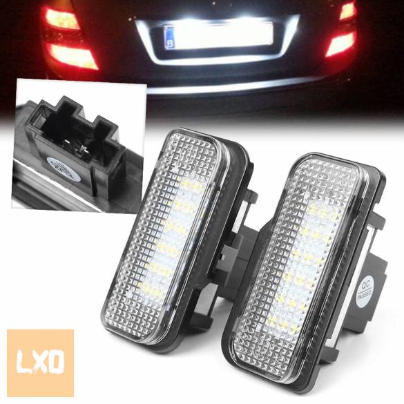 2 x 18 LED rendszámtábla világítás Mercedes C E CLS W203 W211 W219 apróhirdetés