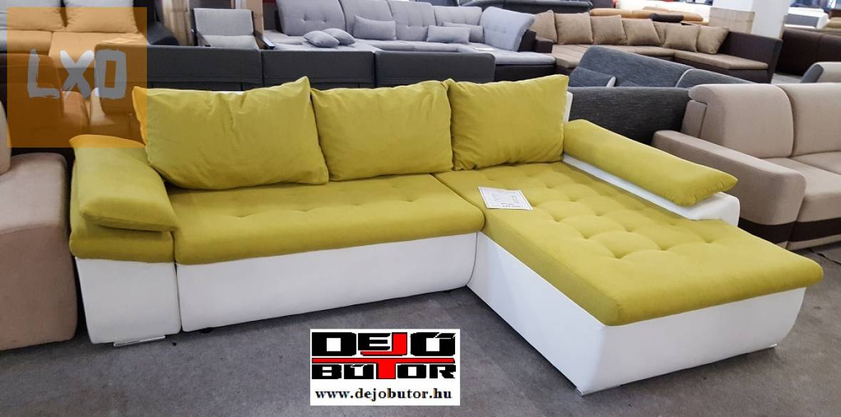Celica sarok kanapé ülőgarnitúra ágyazható ágyneműtartós 75 színben apróhirdetés