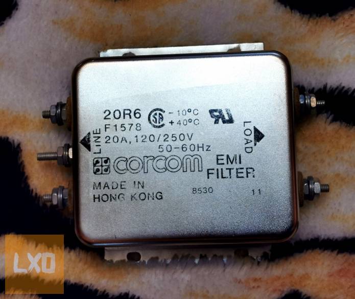 Corcom 20R6 EMI Filter, 20A 120/250V 50-60Hz apróhirdetés