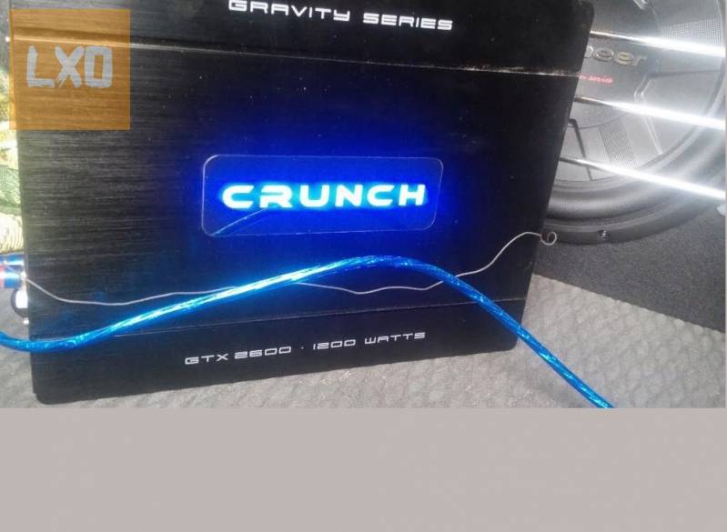 Crunch GTX 2600 2 csatornás erősítő,1200W GRAVITY széria apróhirdetés