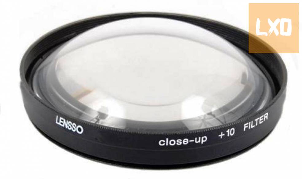Lensso close-up +10 makró előtétlencse, 67mm apróhirdetés