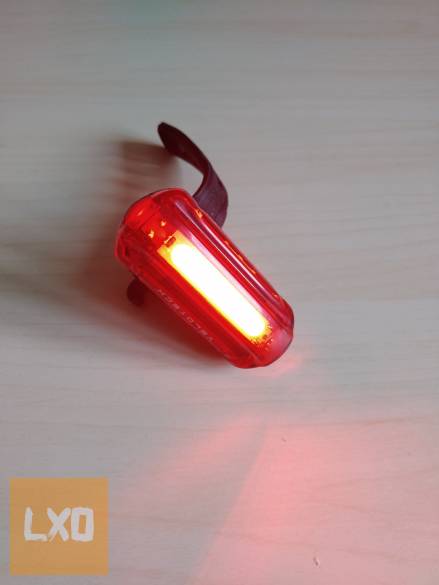 Kerékpár bicikli hátsó lámpa nagyfényerejű COB LED 15 chip PIROS apróhirdetés