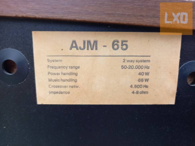 Jamo AJM-65 hangfalpár eladó vagy cserélhető apróhirdetés