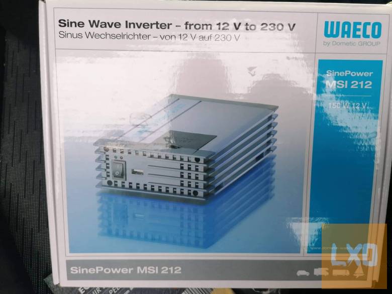 WAECO SinePower 150W 12V (MSI 212) szinusz inverter ÚJ dobozos apróhirdetés