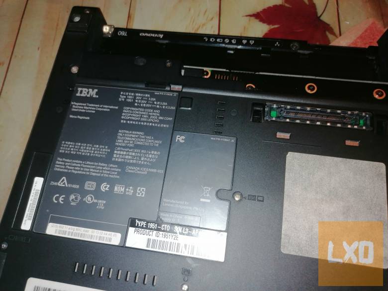 Lenovo Thinkpad T60 Alkatrésznek apróhirdetés