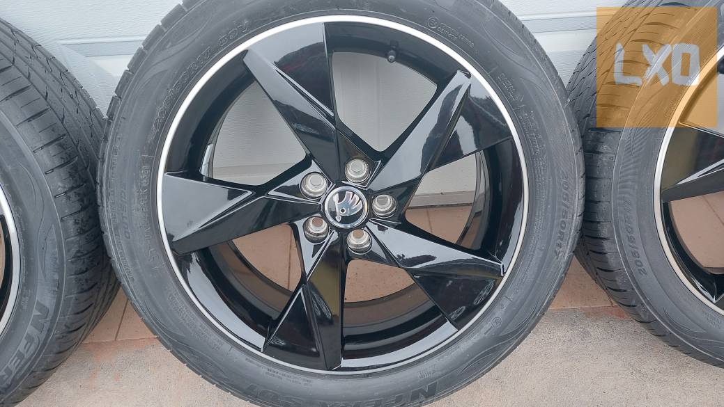 Gyári,új,Skoda Scala-Kamiq /volans / 17”alufelni 5x100 új nyári gumik apróhirdetés