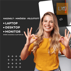 Felújított laptopok, számítógépek, monitorok, tablettek!  Webáruház! apróhirdetés