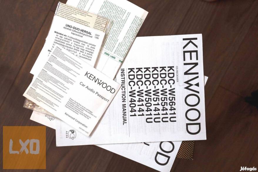 Kenwood autórádió / fejegység + CD-tár apróhirdetés
