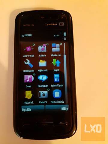 Nokia 5800 Xpress Music 3,2 MP kamera GPS WIFI FM rádió Bluetooth apróhirdetés