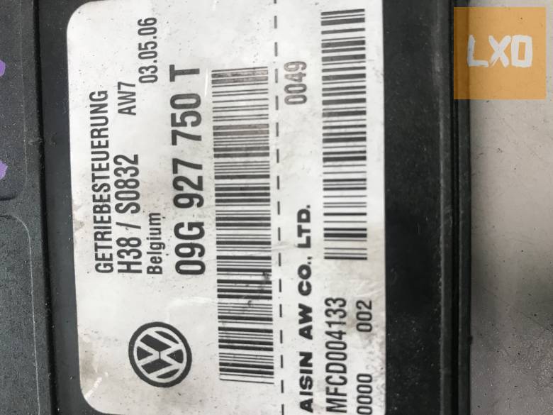 VW PASSAT B6 2.0 FSI / váltóvezérlő 09G 927 750 T apróhirdetés