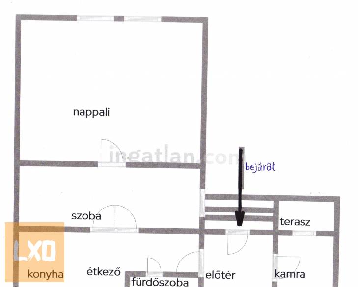 Eladó társasházi téglalakás Vácon a Szent László úton. apróhirdetés