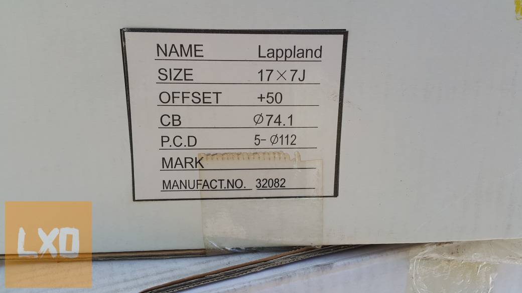 DBV Lappland új alufelni szett, 7x17, 5x112, 74.1, et50 apróhirdetés