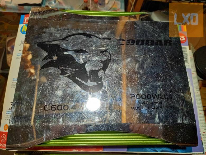 Cougar autós erősítő eladó, cserélhető apróhirdetés