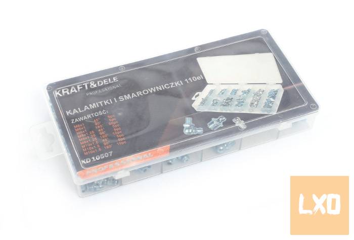 Új Kraft&dele KD10507 Zsírzógomb készlet 110 részes eladó apróhirdetés