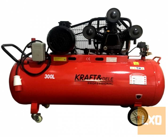 Új Kraft&Dele KD1411 kompresszor 300L/V3/1460L/min/8bar eladó apróhirdetés