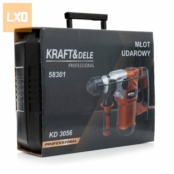 Új Kraft&Dele KD3056 Fúrókalapács, vésőkalapács 8J 2400W apróhirdetés