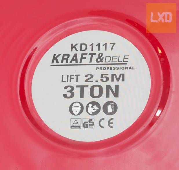 Új Kraft&Dele KD1117 láncos emelő, csörlő, Flaschenzug 3T apróhirdetés