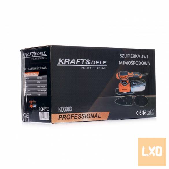 Új Kraft&Dele KD3063 több funkciós excenteres csiszológép 3in1 eladó apróhirdetés