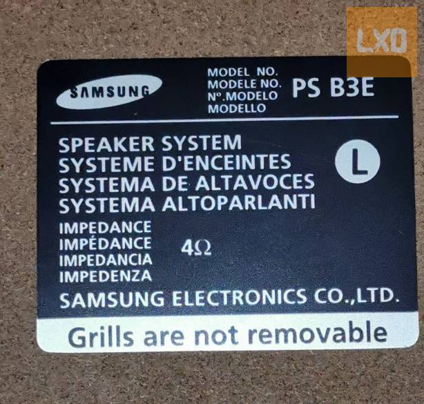 Samsung 2 utas hangfal pár apróhirdetés
