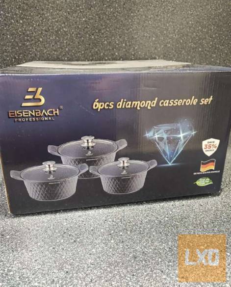 Új Eisenbach  Diamond Gránit bevonatos edénykészlet 6 részes apróhirdetés