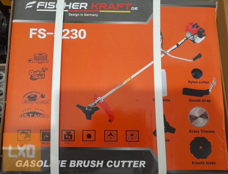 Új Fischer FS-5230 benzines fűkasza 52ccm apróhirdetés