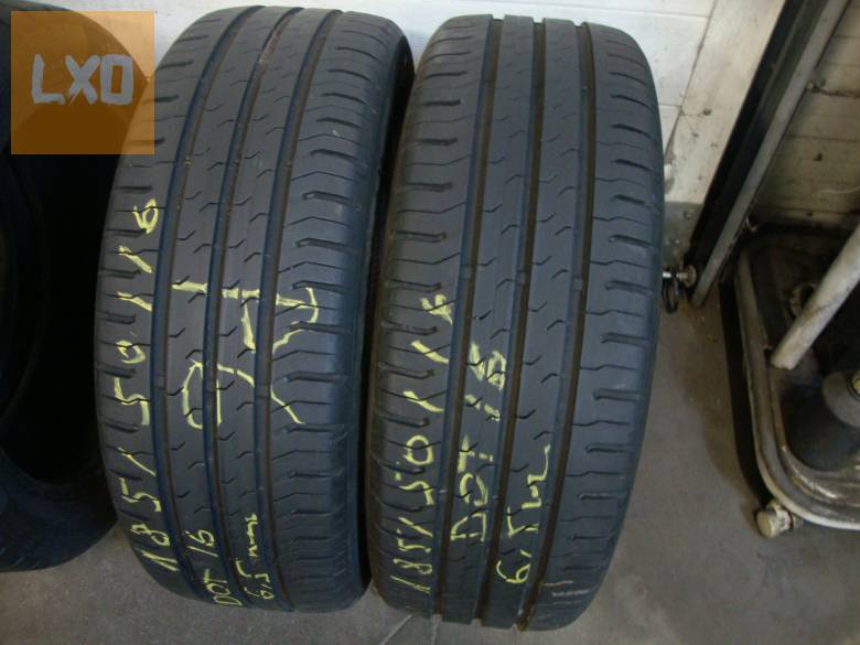 2 db 185/50R16 H Continental EcoContact5 nyári gumi apróhirdetés