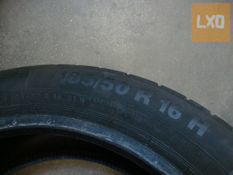 2 db 185/50R16 H Continental EcoContact5 nyári gumi apróhirdetés
