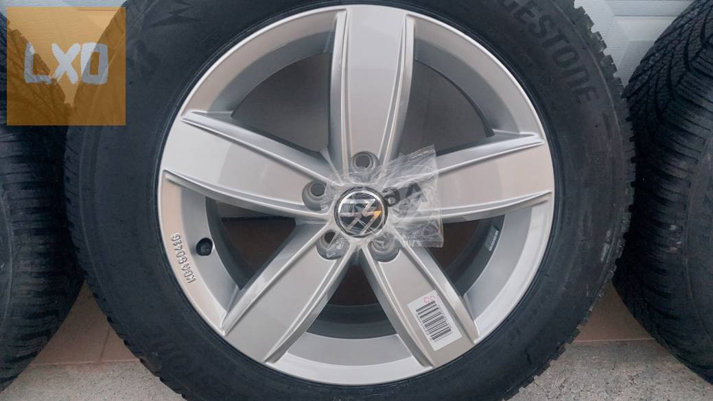 Gyári, Új, VW Polo 2G 15”/Corvara/ alufelni 5x100 új Téli gumi apróhirdetés