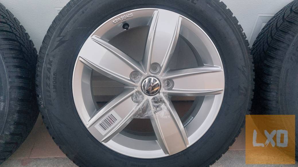 Gyári, Új, VW Polo 2G 15”/Corvara/ alufelni 5x100 új Téli gumi apróhirdetés