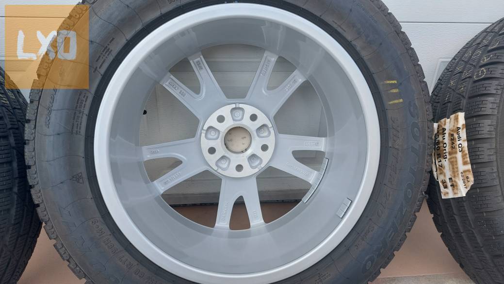 Gyári, Audi Q3 8U 17" alufelni Téli gumik Agy 57.1 apróhirdetés