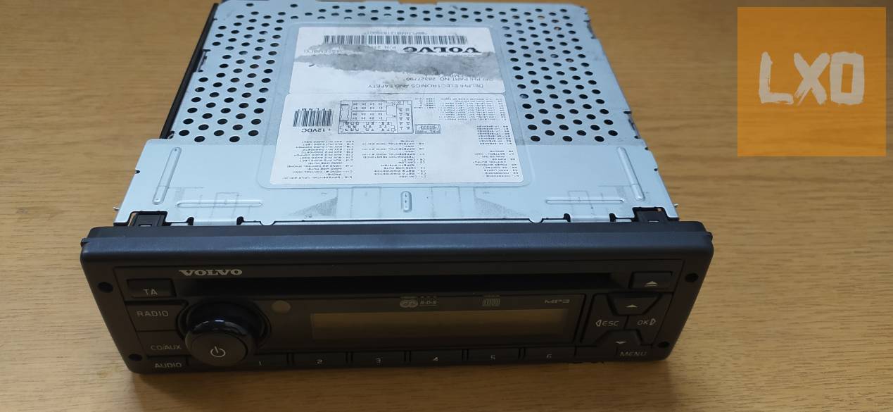 Volvo CD Radio AM/FM MP3 USB adat kijelző+adat kommunikáció Bus Truck apróhirdetés