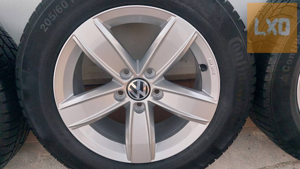 Gyári, VW Sharan 16”/CORVARA/  alufelni, újszerű téli gumi apróhirdetés