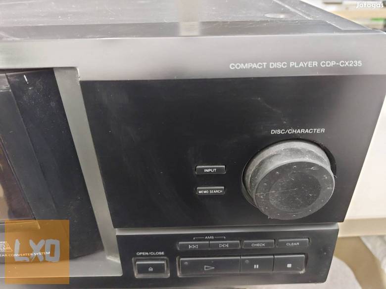 Sony 200 lemezes CD-lejátszó eladó vagy csere apróhirdetés