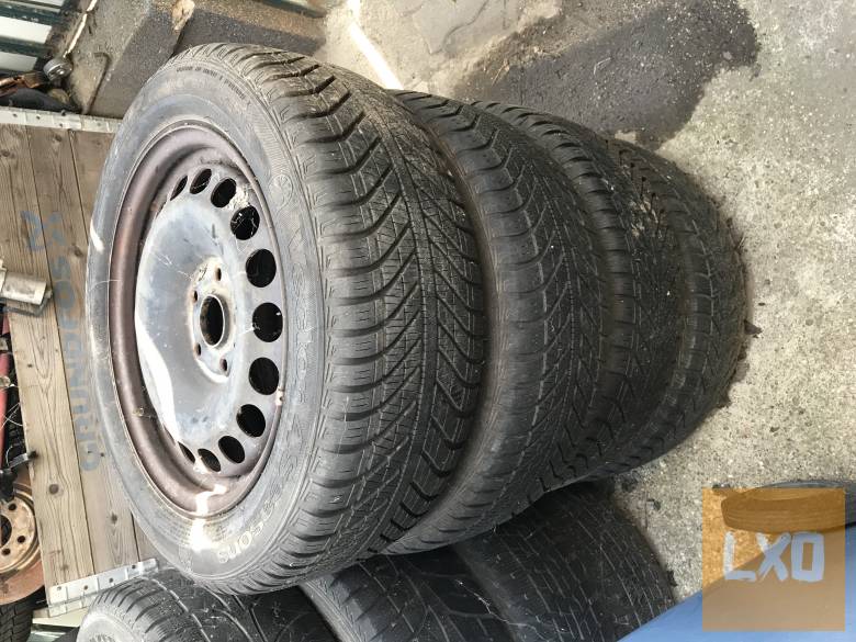 VW PASSAT B6 lemezfelni szett - 4 évszakos GOODYEAR gumival apróhirdetés