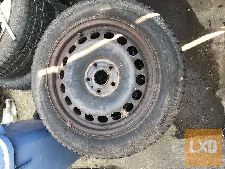 VW PASSAT B6 lemezfelni szett - 4 évszakos GOODYEAR gumival apróhirdetés