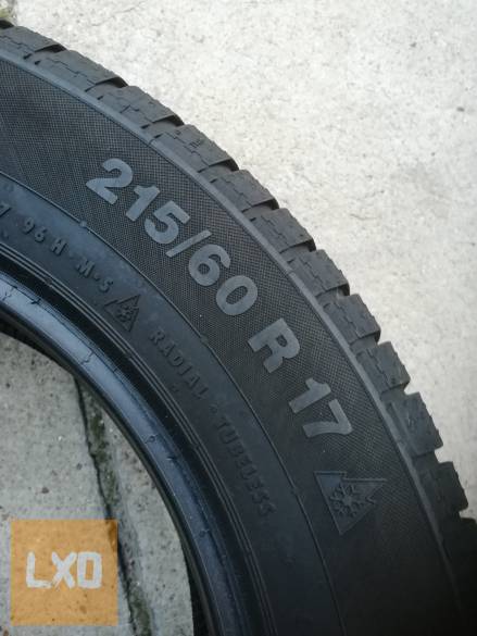 2 db 215/60R17 Continental ContiWinterContact TS830P MO téli gumi apróhirdetés
