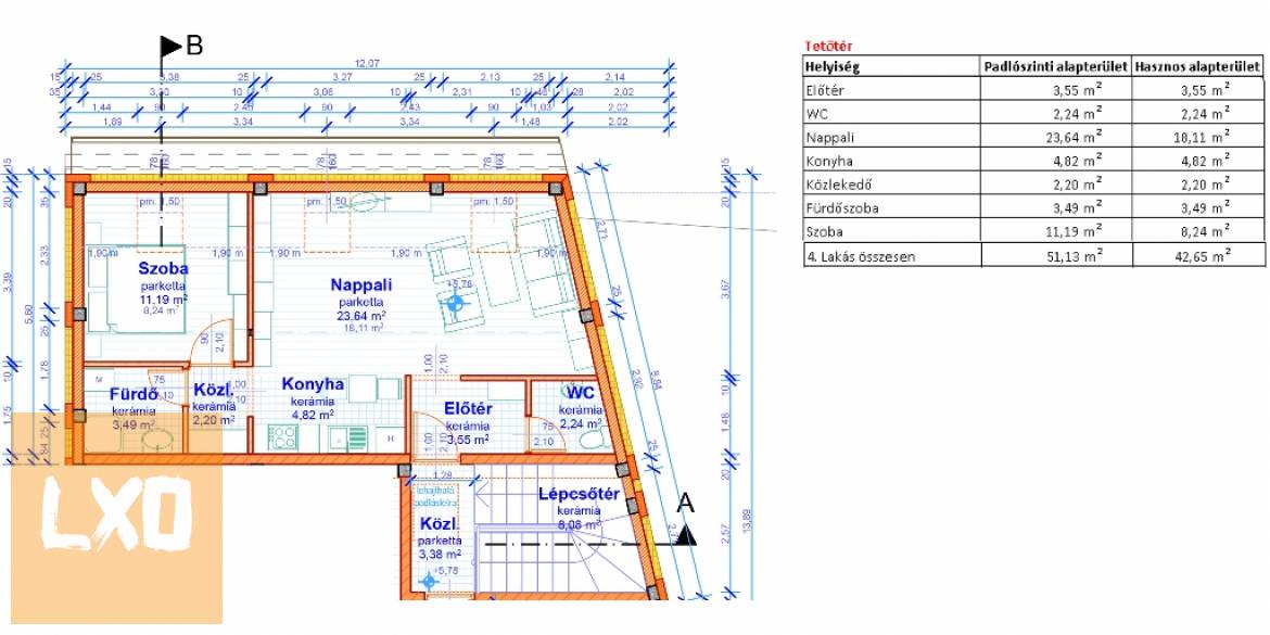 Eladó új építésű lakás (51 m2) Vác belvárosában. apróhirdetés