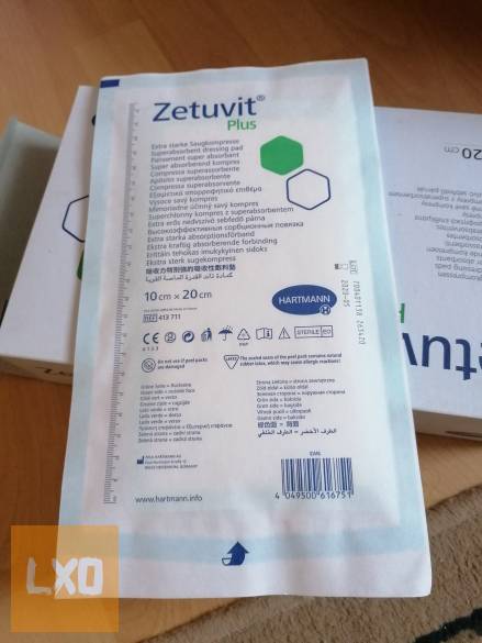 Zetuvit Plus sebfedő párna 10 darabos apróhirdetés