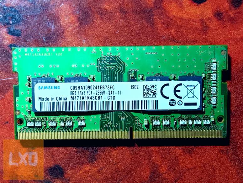 Samsung 16gb (2x8gb) ddr4 2666mhz CL19 Sodimm laptop memória apróhirdetés