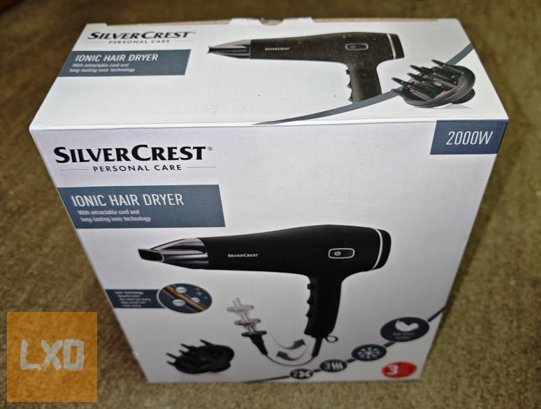 SilverCrest SHTK 2000 A1 ionizáló hajszárító apróhirdetés