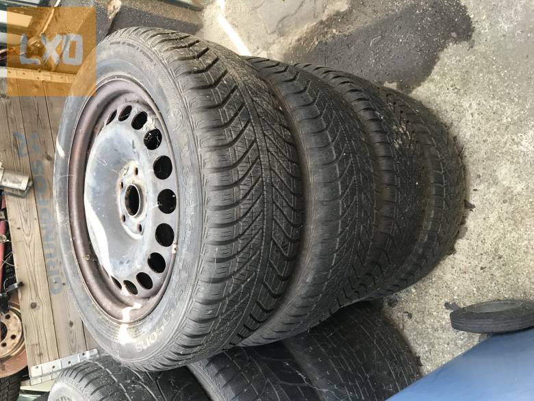 VW PASSAT B6 lemezfelni szett - 4 évszakos gumikkal apróhirdetés