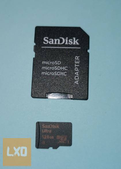 SanDisk Ultra 128GB microSDXC memóriakártya, UHS-1 U1 class 10 A1 apróhirdetés