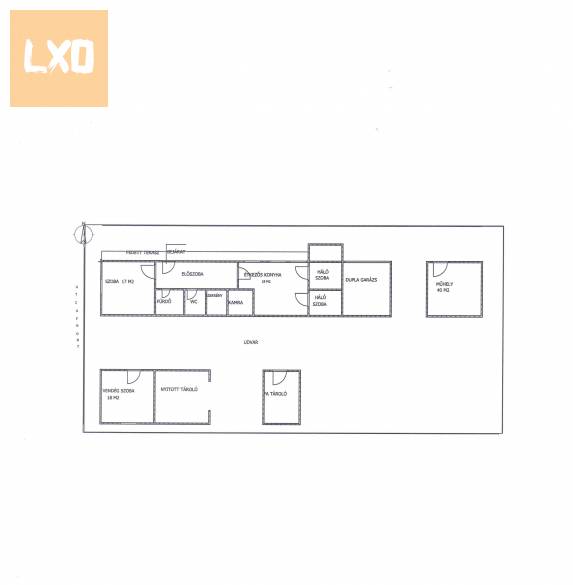Vámosmikolán eladó lakóház, 40 m2-es műhellyel, ipari árammal. apróhirdetés