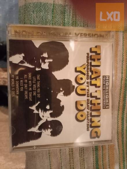 VADONATÚJ!! That thing you do CD lemez apróhirdetés
